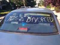 Just divorced