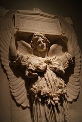 The Angel of Purity Maria Mitchell Memorial 1902 detail